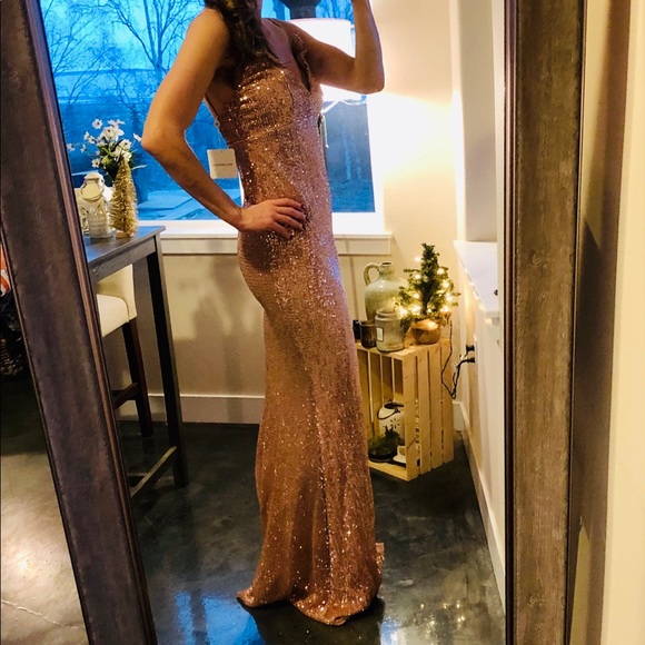 Beautiful, long sequin dress and it’s brand new! - Picture 2 of 7